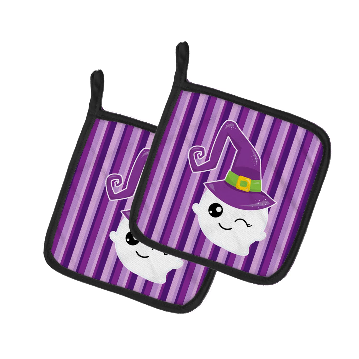 Agarraderas protectoras de 7,5 x 7,5 cm para manipular utensilios calientes en Halloween