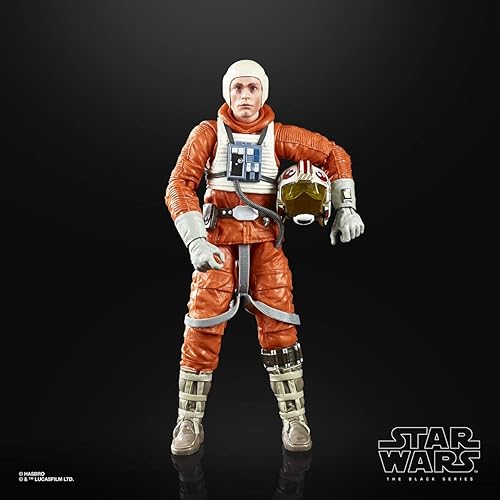 Miniatura 5 de STAR WARS The Black Series Luke Skywalker (Snowspeeder) - Figura coleccionable de 6 pulgadas The Empire Strikes Back 40 aniversario