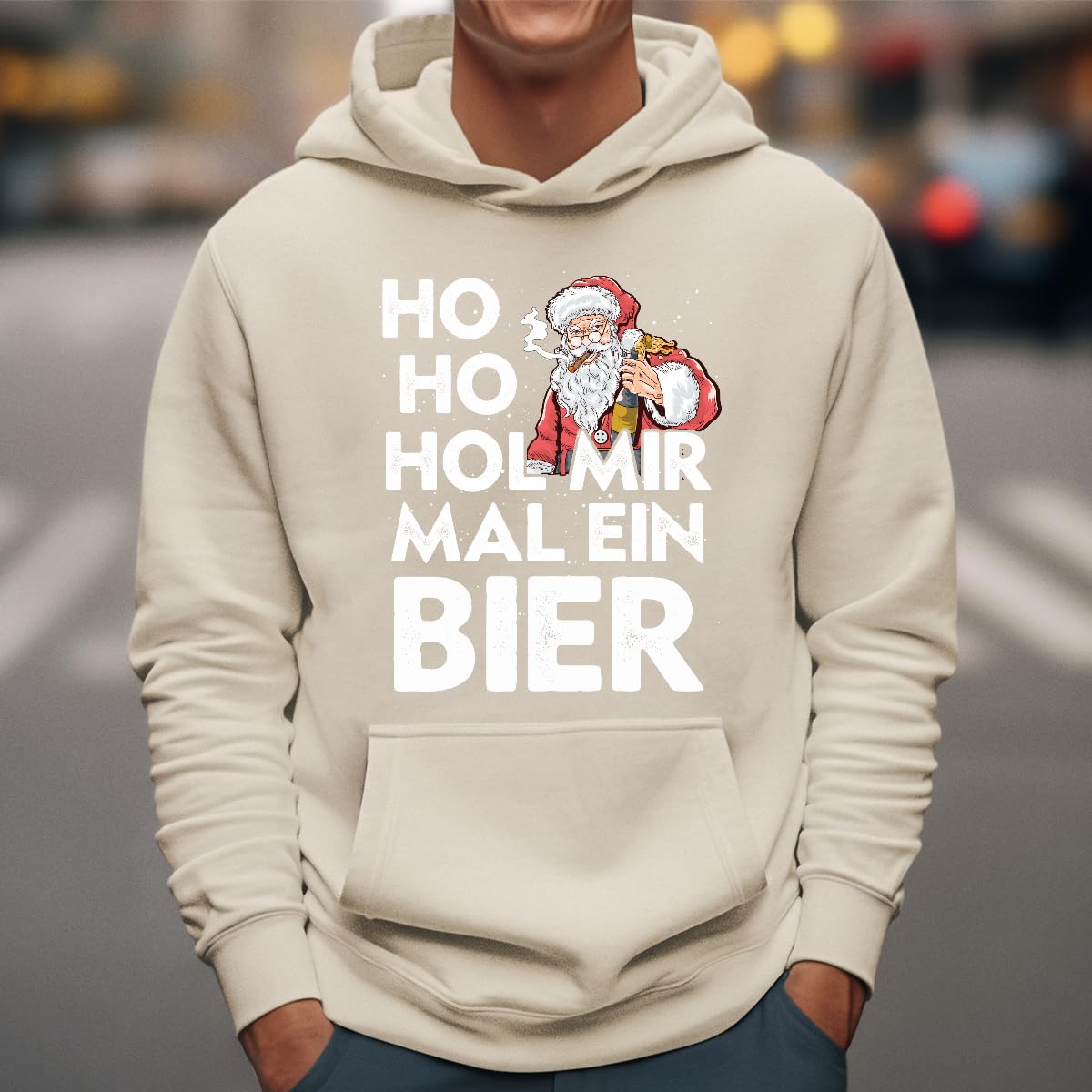 Ho Ho HOL Mir Mal ein Birra - Maglione natalizio
