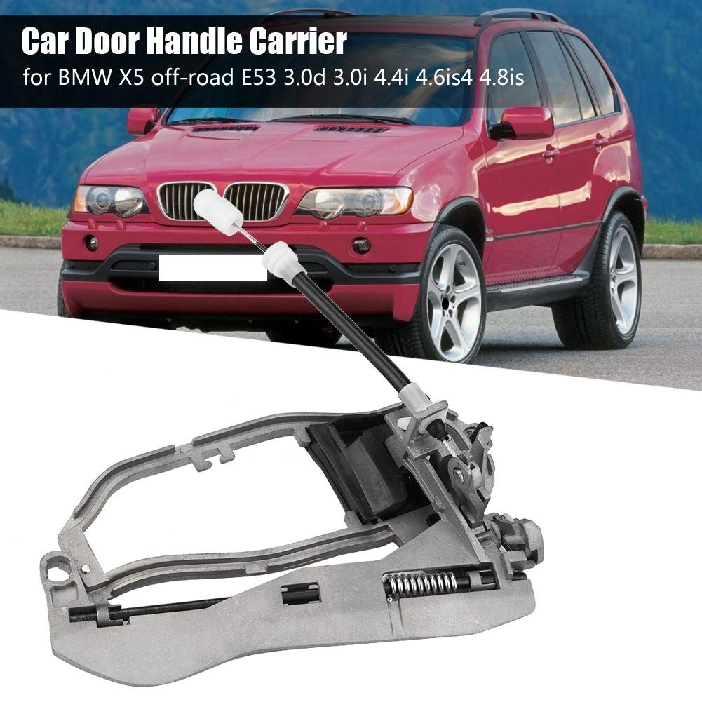 Broco Maniglia Debporte, Porta auto Maniglia Supporto Supporto Maniglia per alloggiamento per BMW X5 E53 off-road (posteriore sinistro) 51228243635