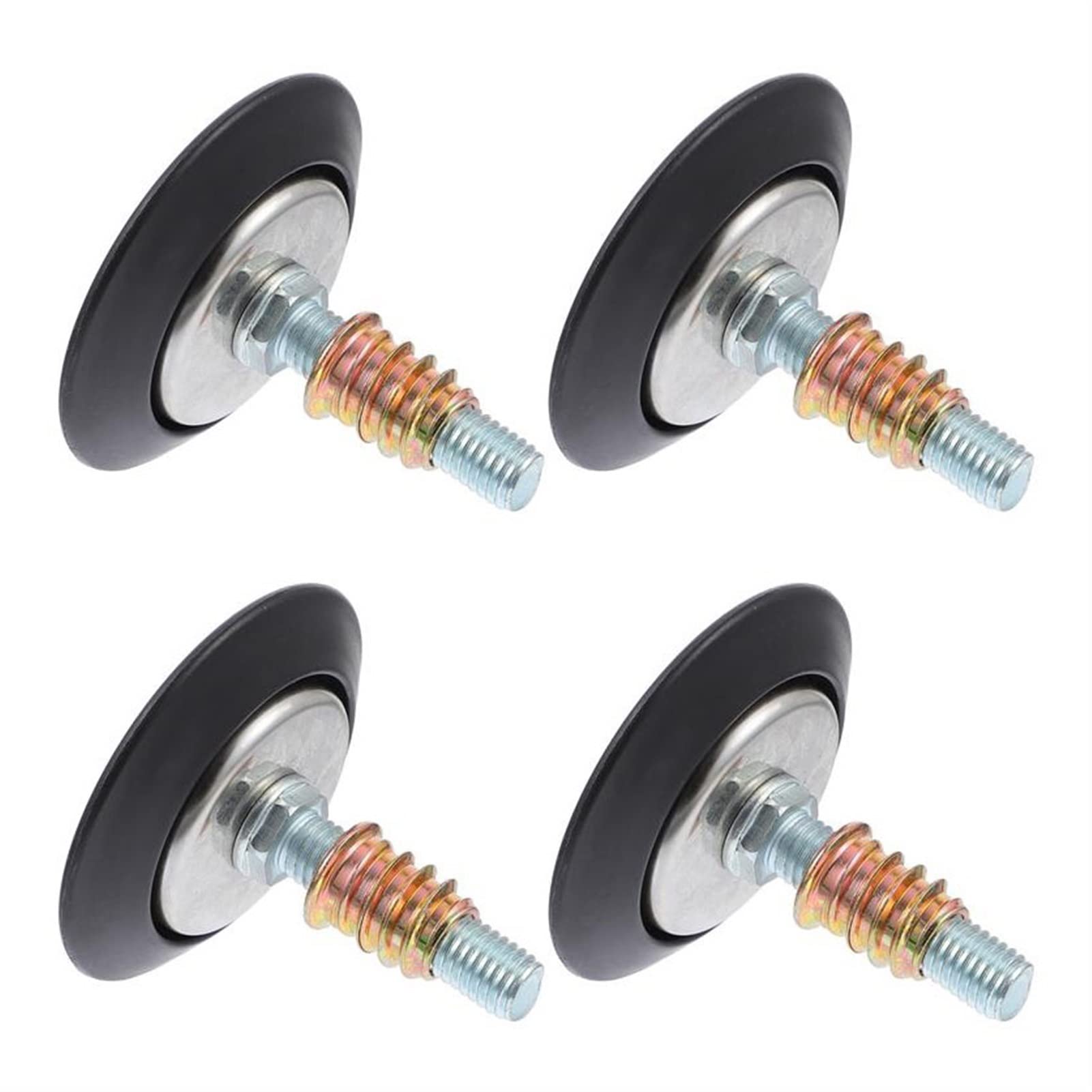 Piedini Regolabili per mobili, 4 Pezzi Piedini Regolabili for mobili in Acciaio Inox Piedini di livellamento for mobili da Ufficio banco da Lavoro livellatore