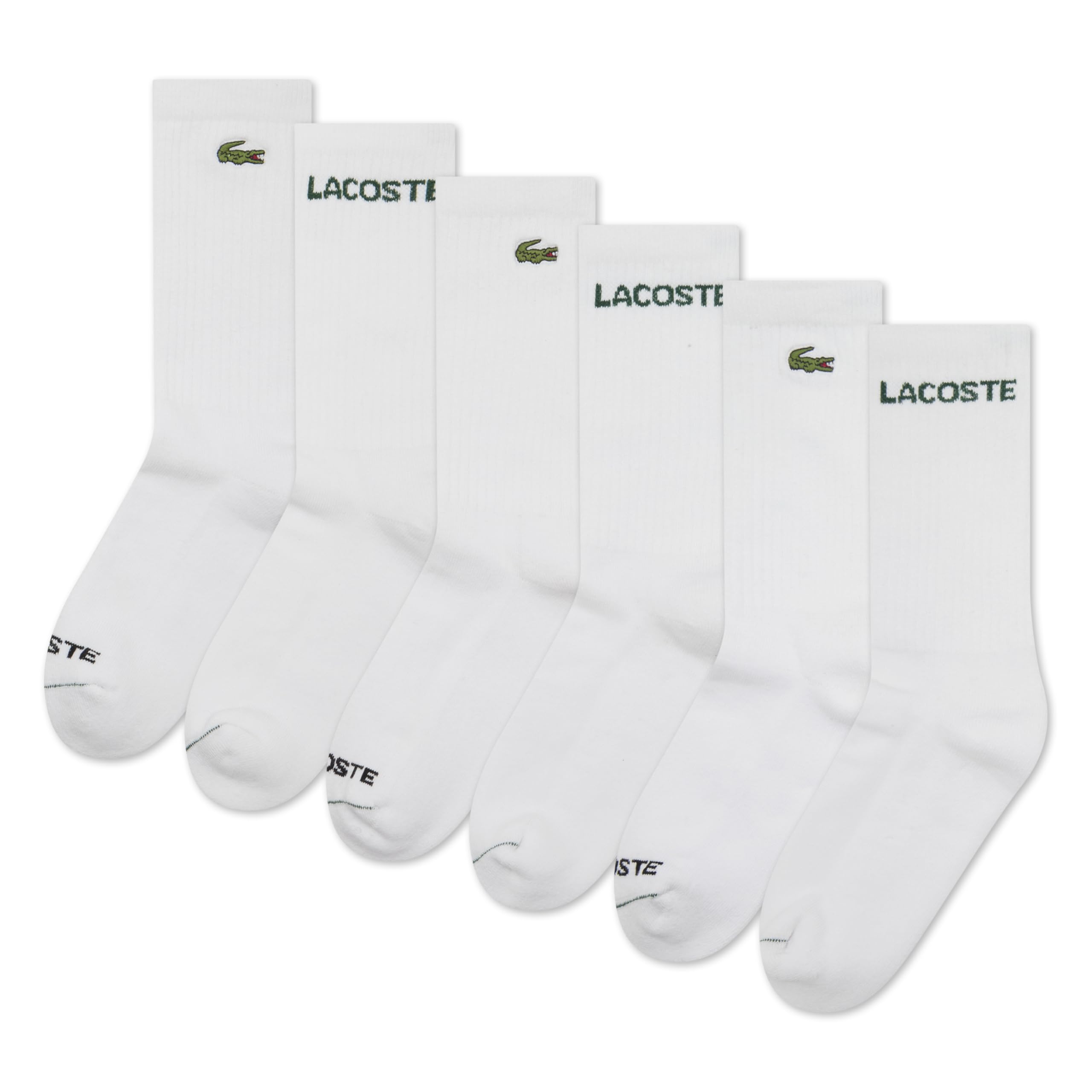 

                                                    Lacoste Fashion 6-Pack Knit Everyday Socks
