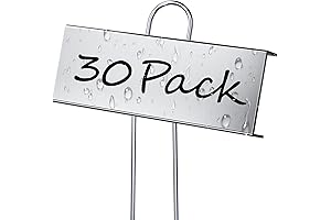 Weatherproof 30-piece Metal Garden Labels for Outdoor Plants