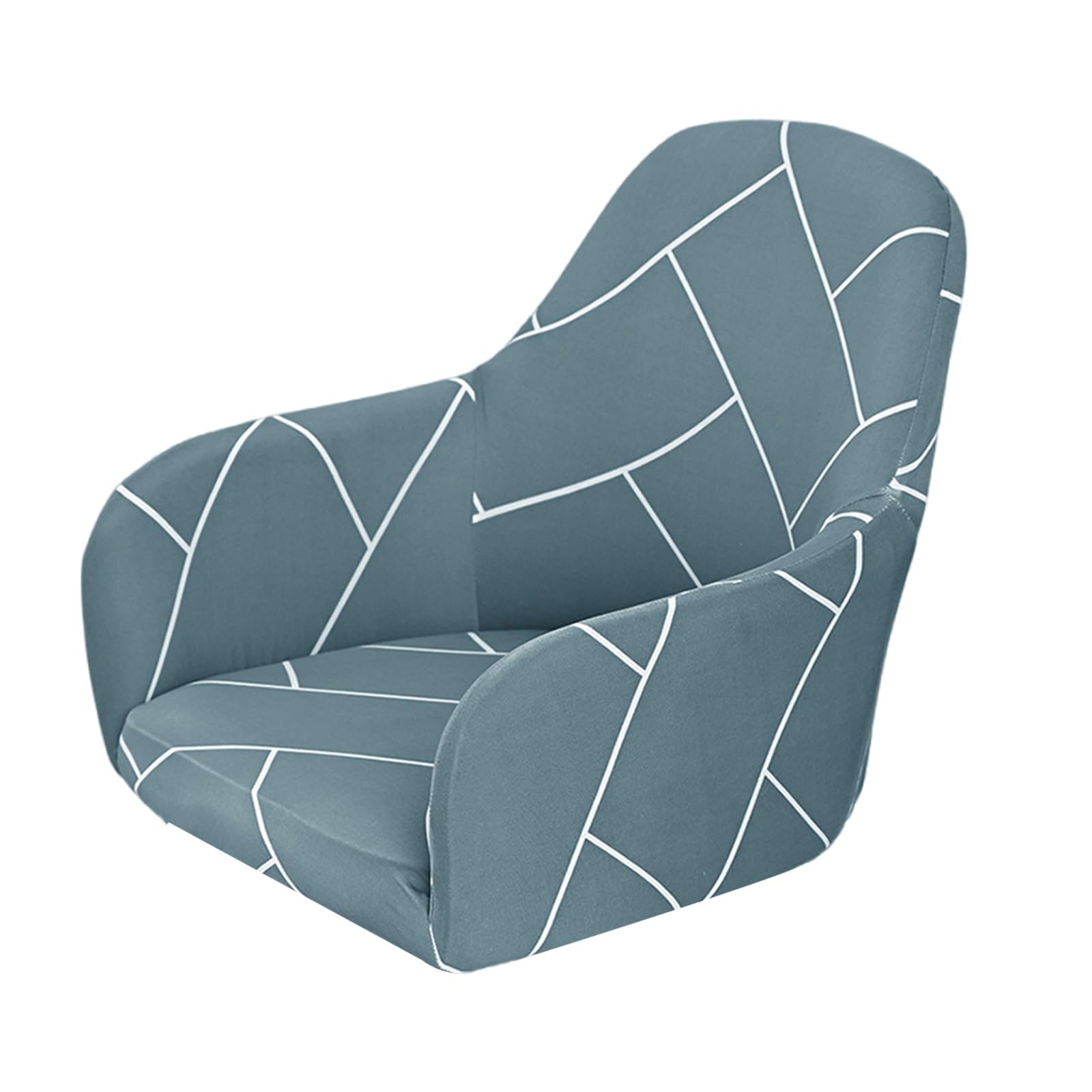 Maxtonser Swivels Armchair Accent Dining Chair Covers Stretch Desk Chair Slipcover for Living Room and Club