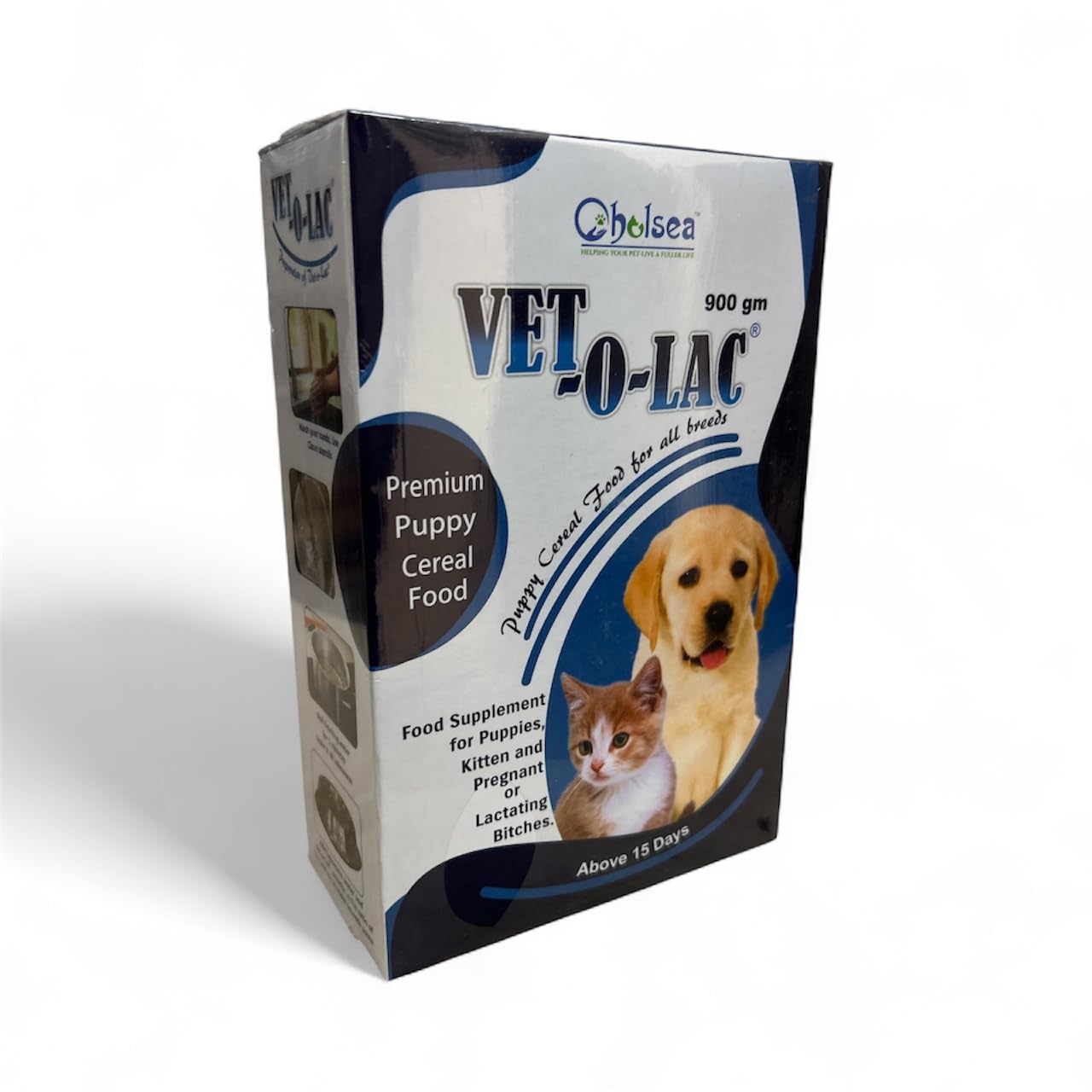 Chelsea VetOLac Puppy Food Cereal Food 900 grm for All Breeds