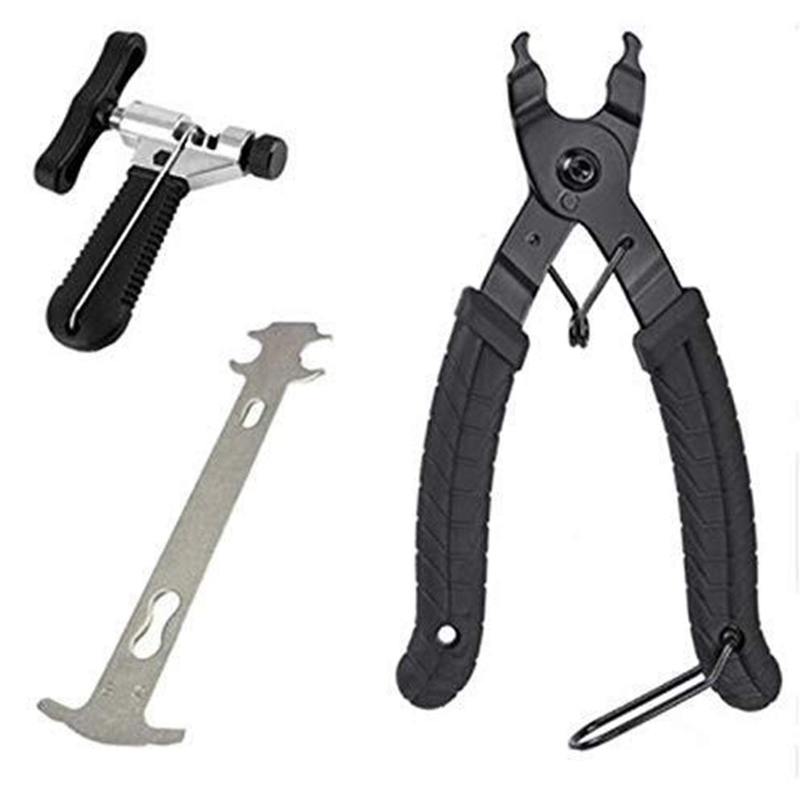 Alicates para bicicleta, herramienta de extracción y reparación de hebillas mágicas para abrir y cerrar cadenas, llave inglesa, alicates de eslabones portátiles, divisor de cadena de ciclismo