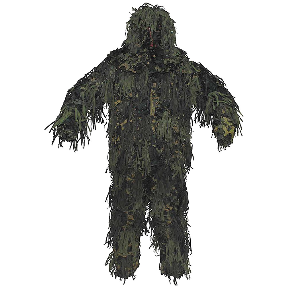 MFH Ghillie Jackal Suit 3D Body System Woodland XL/XXL