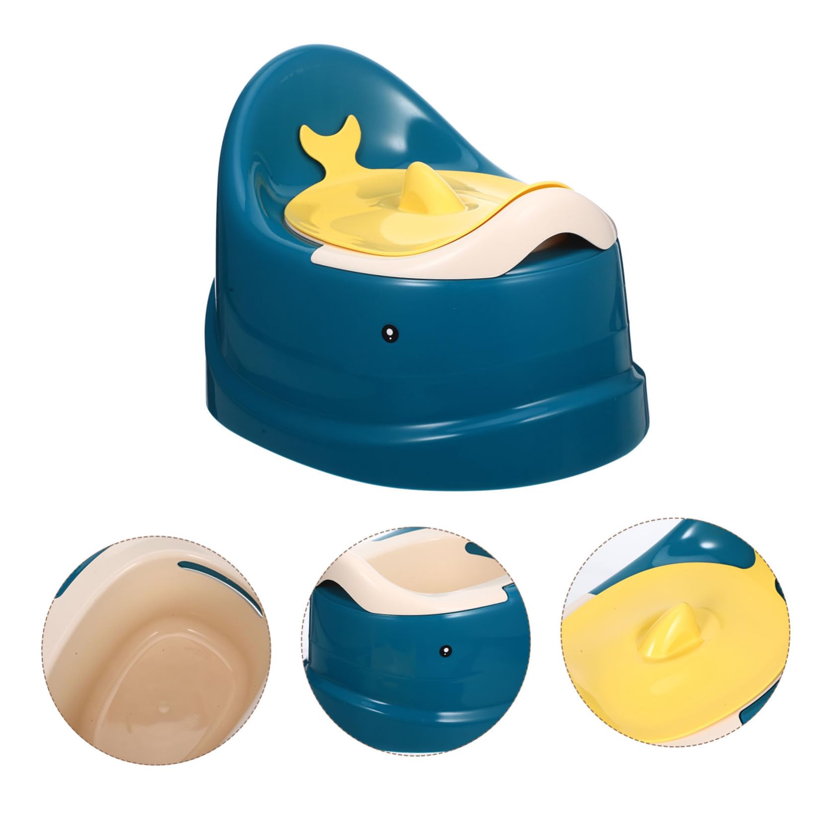 ERINGOGO Vasino per Bambini Portatile in Pp per Ragazzi e Ragazze, Comodo per Viaggio e Uso Esterno, Sedile Wc per Addestramento Design Pratico e Facile da Pulire