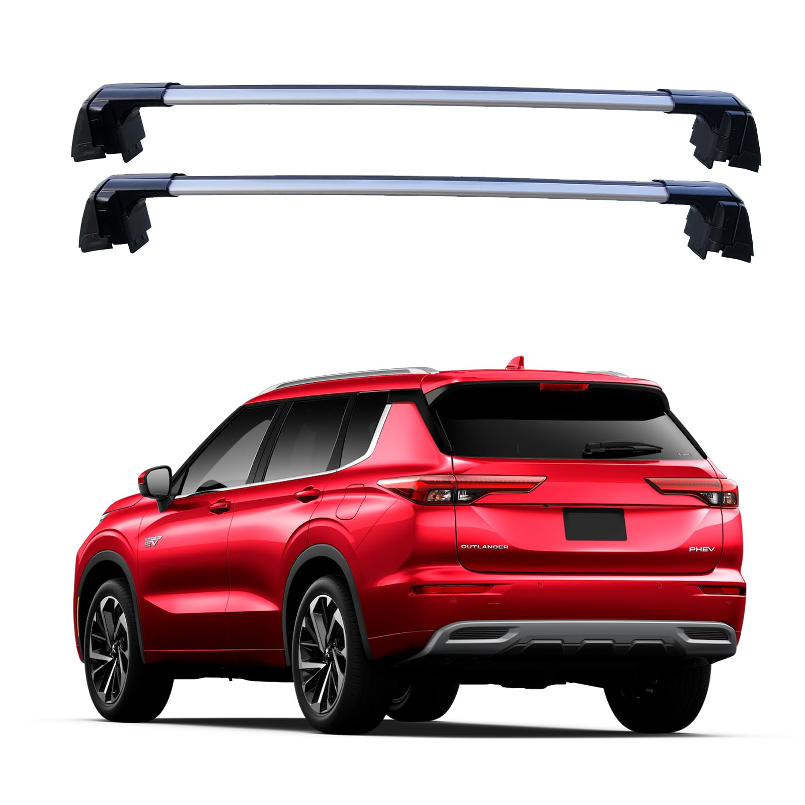 2pcs Roof Rack Cross Bars Fit For Mitsubishi Outlander 2022 2023