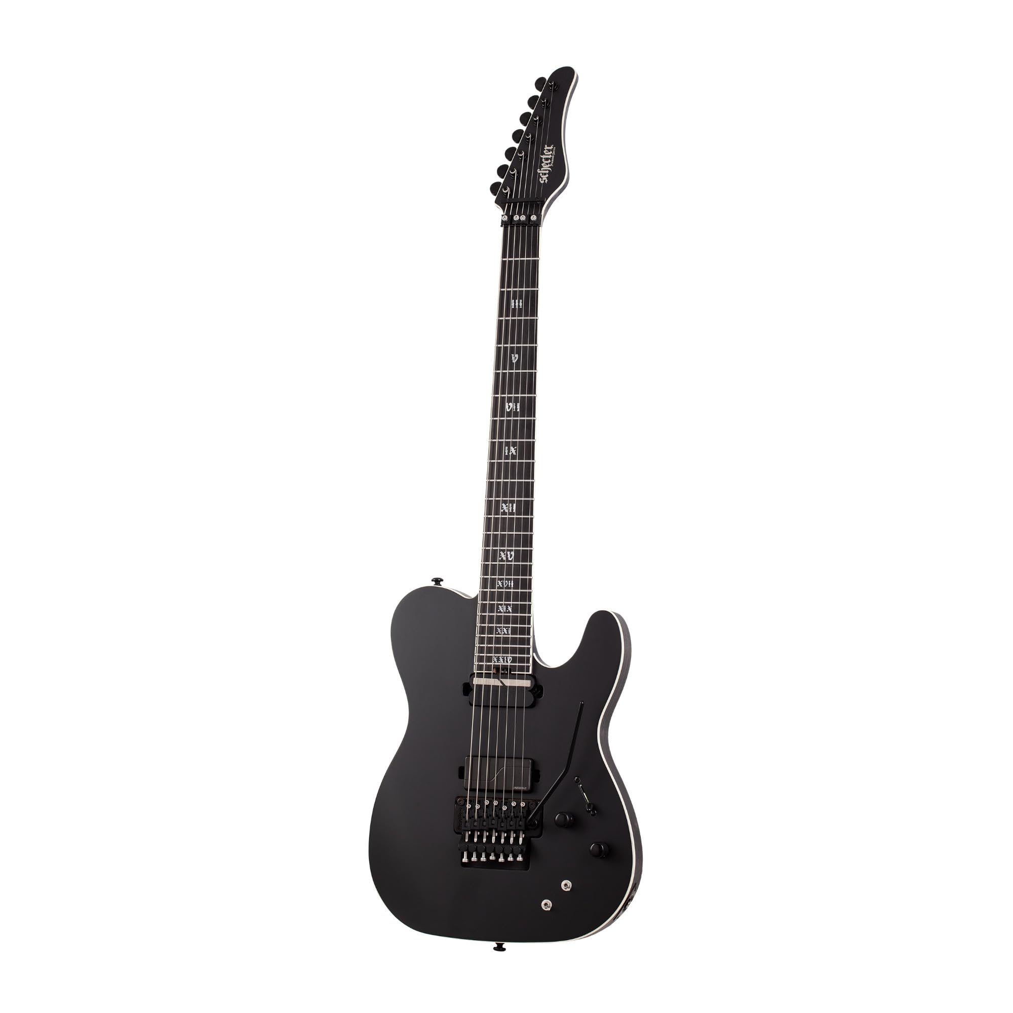 Amazon.com: Schecter PT-7 FR-S SLS Elite Evil Twin 7-string