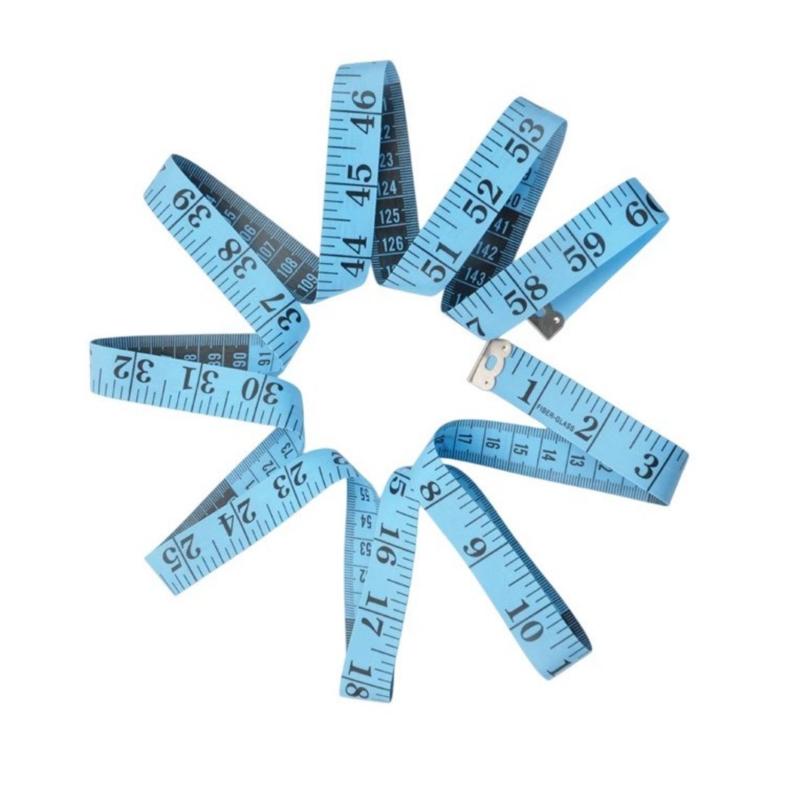 Strong 60 Inch Double Scale Measuring Tape for Sewing Modifications Body Indicators with Fade Proof Indicators Not Twist PVC Seamstress King