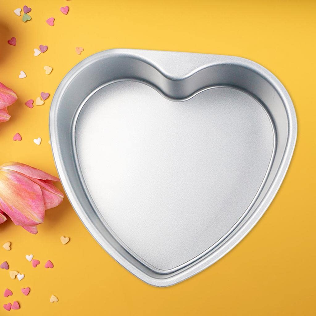 Moule Coeur 7 Pouces Aluminium Anodisé