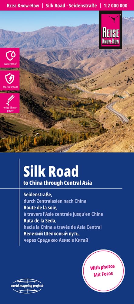 Silk Road (1:2,000,000): To China through Central Asia