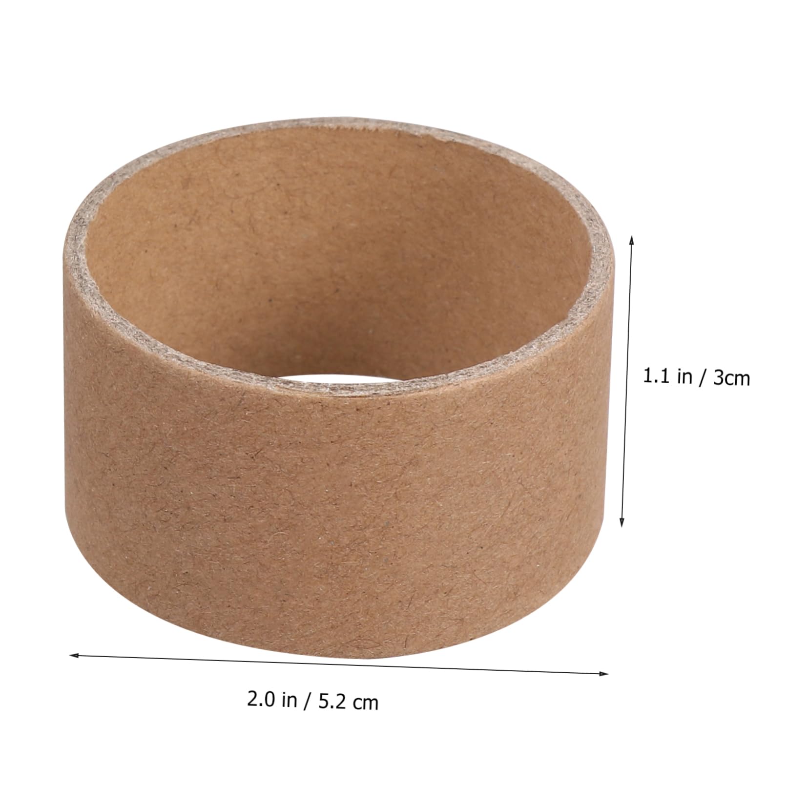 LIFKOME 20Pcs Brown Cardboard Tubes for Crafts Versatile DIY Painting Rolls for Art Projects for and Creative Activities