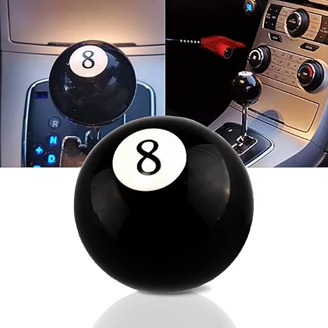 Amazon Yeshma 汎用 シフトノブ ビリヤード Mt車 シフトレバー 8 番号 ボール型 丸 直径54 アダプター付き M10x1 25 M10x1 5 M8x1 25 ギアノブ アクリル製 ブラック 黒 Diy 工具 ガーデン