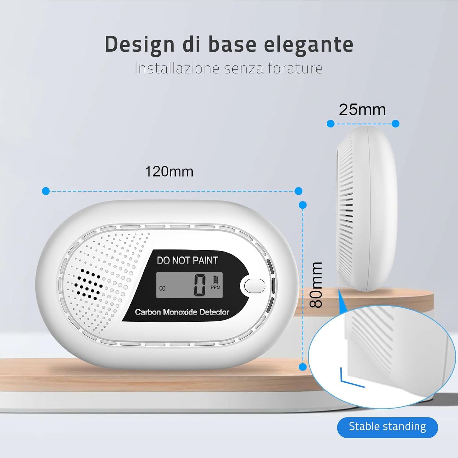Rivelatore Di Allarme Di Monossido Di Carbonio Per 10 Anni, Rilevatore - Foto 6