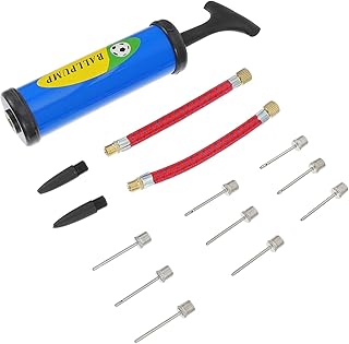 ERINGOGO 1 Conjunto De Bomba De Futebol Inflador Portátil Bomba Manual Inflador De Basquete Mini Bomba De Ar Para Infláveis Bomba De Bolas Manual Nadar Infláveis Inflator Mini Bolas