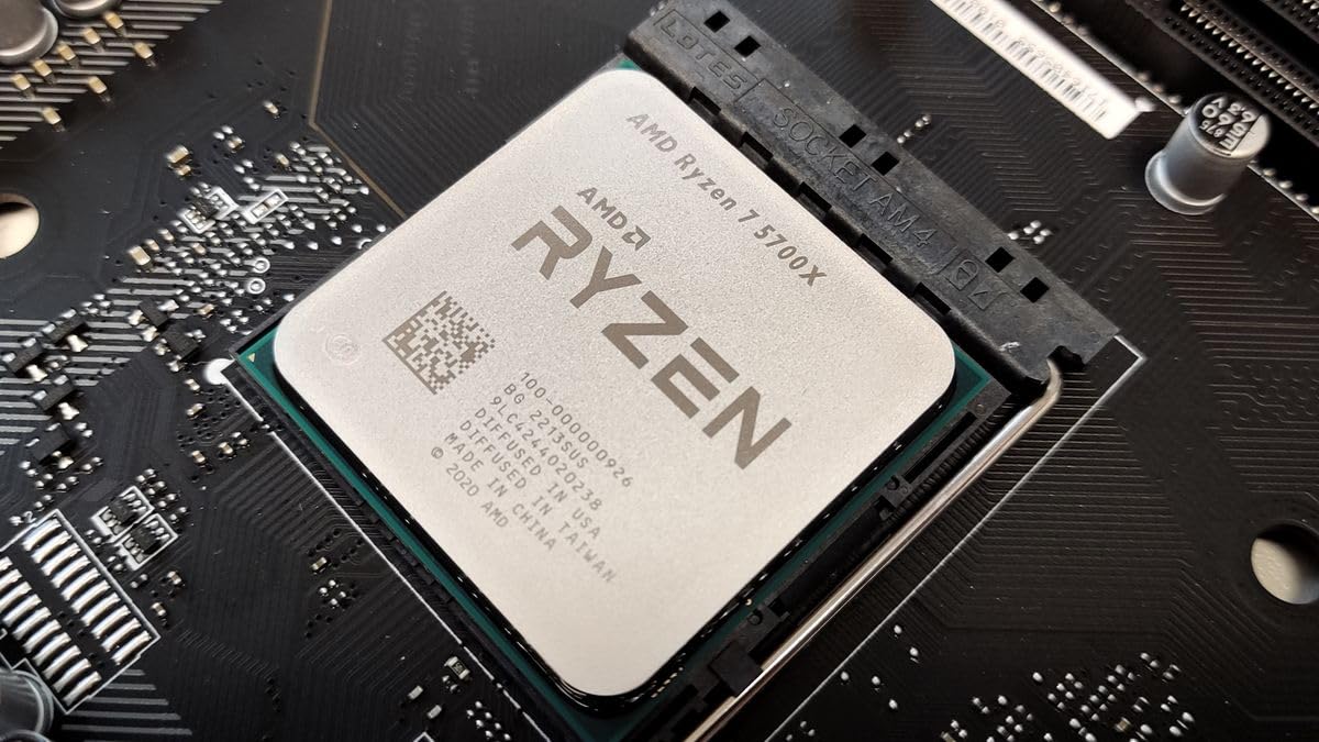 AMD Ryzen 7 5700X 8-Core Desktop Processor: 16 Threads, 65W TDP