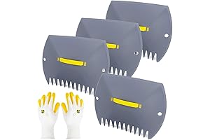 Large 2-Pack Heavy Duty Leaf Grabber Claws by Jardineer