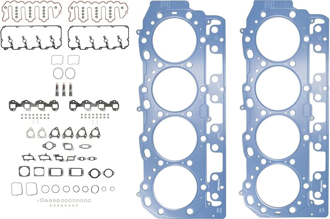Amazon 2004 2007 Duramax LLY LBZディーゼルArp Studs &ヘッドガスケットキット。1.00 MM