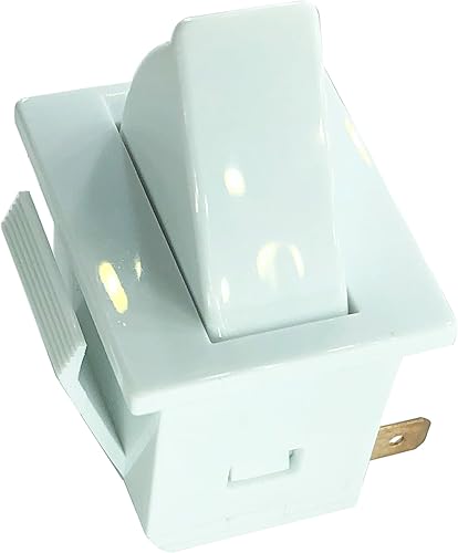 Miniatura 6 de Interruptor de luz para puerta de refrigerador W11384469 1118894 de DTAIR Reemplazo para refrigerador Whirlpool W11234536 WP1118894 (normalmente