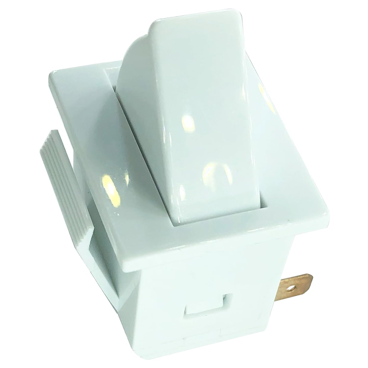 W11384469 1118894 Refrigerator Door Light Switch by DTAIR Replacement for Whirlpool Refrigerator W11234536 WP1118894 (Normally Closed)