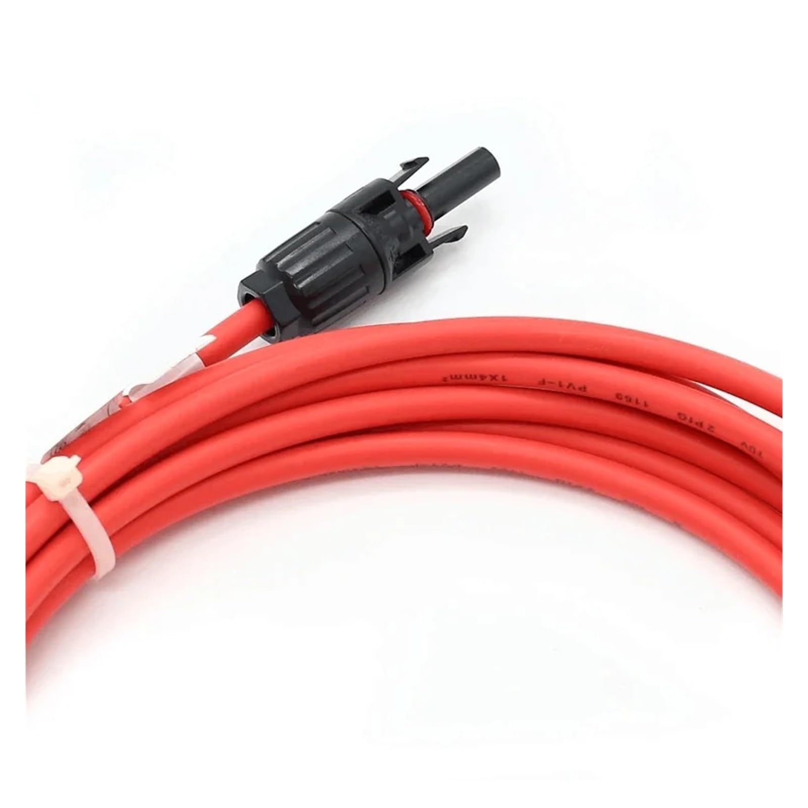 Solarkabel 1 Teile/los 1-5 Meter Schwarz/Rot Power Solar Verlängerung Kabel 4.0mm2/12AWG mit PV DC Stecker verwendet in Solar Panel System(Black 4 Meters)