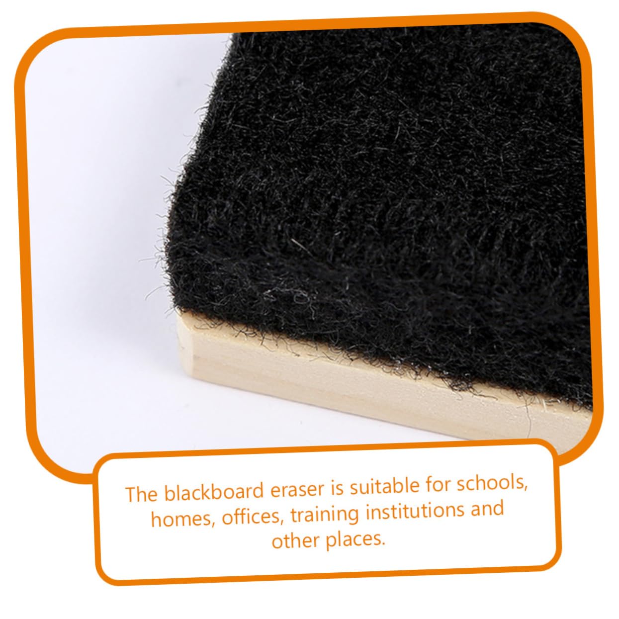 ERINGOGO Blackboard Chalk Remover Erasers for Chalkboard Dry Erase Erasers Portable Reusable