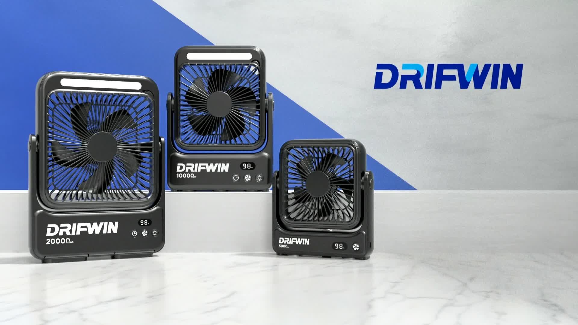 Amazon.com: DRIFWIN Magnetic Cruise Approved Fan, 5000mAh Ultra
