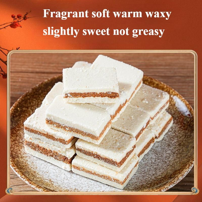 【6 Flavors Pastry】Sesame Mung Bean Rose Chestnut Cake,Healthy Nutritious Breakfast,Cookies,Instant Food,Dim Sum,Casual Snack,Dessert,Delicious Chinese Snack Gift (Mixed taste,3boxes)