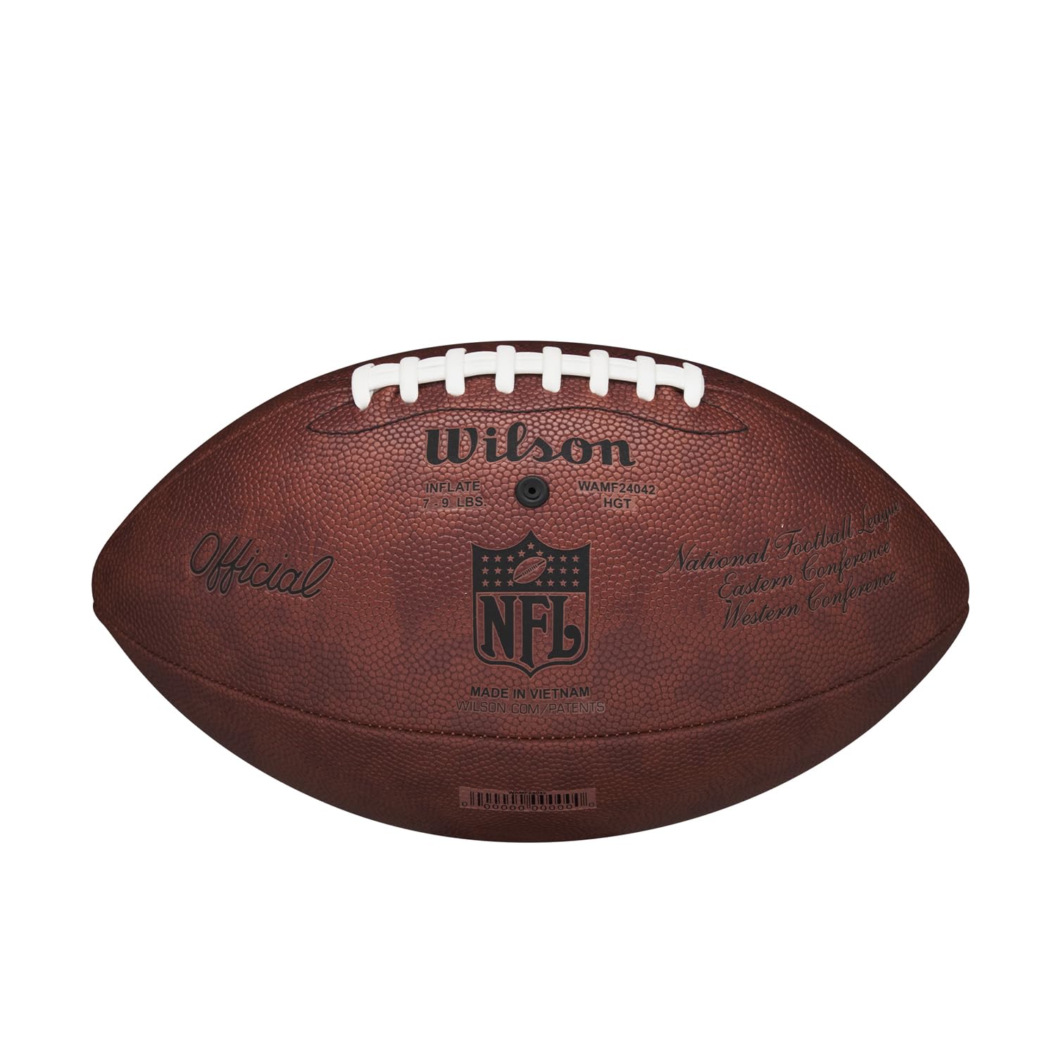 Amazon.com : WILSON The Duke NFL Throwback - Official Size, Brown
