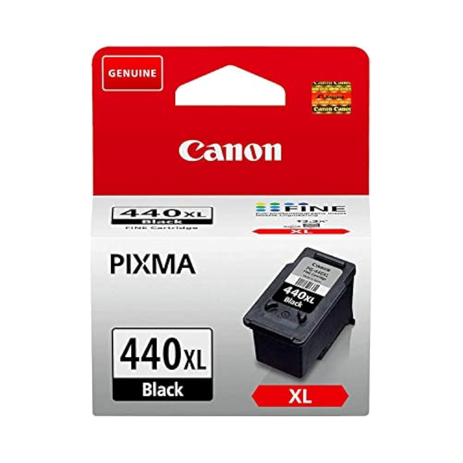 Canon PG-440XL Original Black Toner Cartridges (600 Pages, Black, 1 Piece)