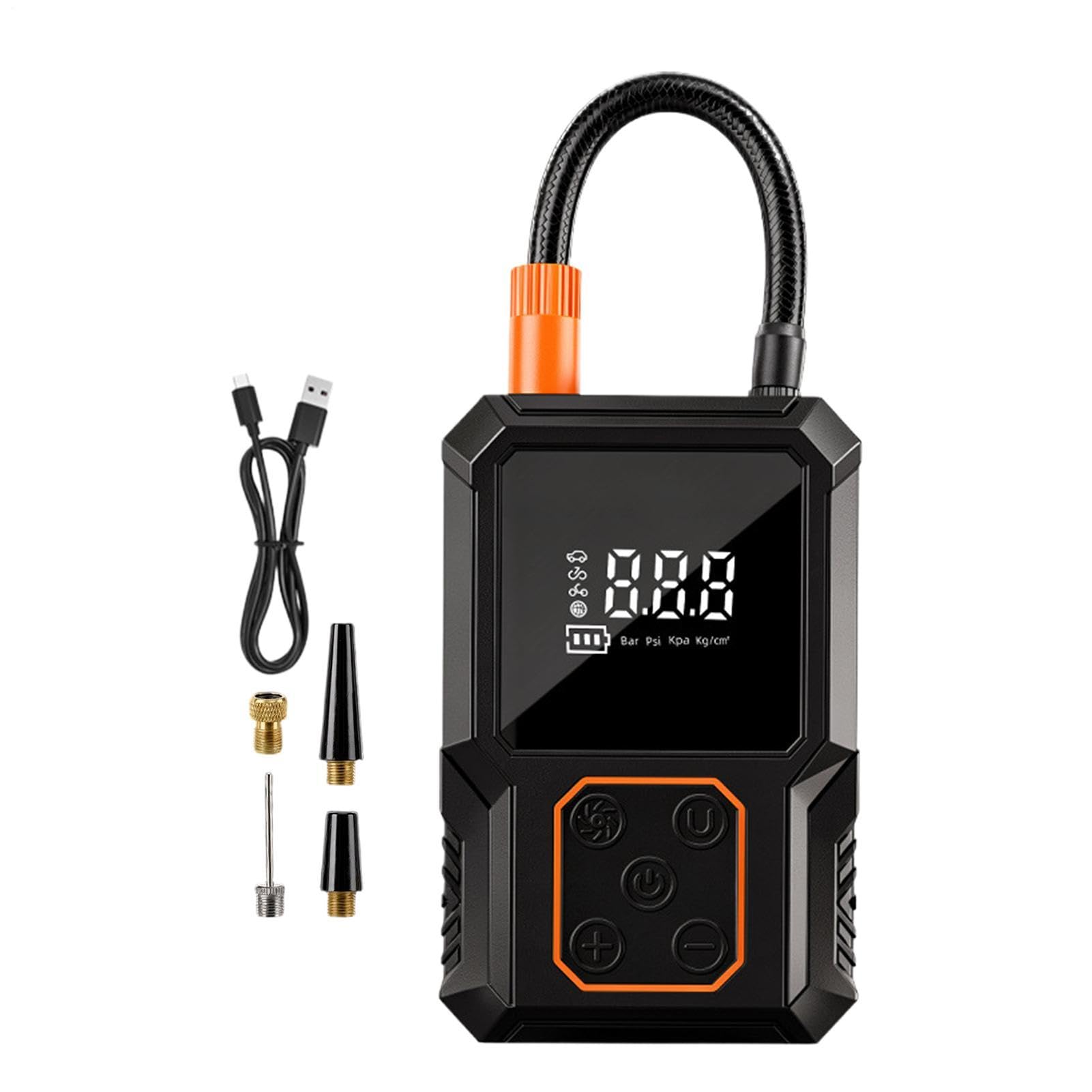 Wiederaufladbare Luftpumpe Mini Smart Wiederaufladbares Aufblasgerät | Kabellose Luftpumpe Für Zuhause, Pannenhilfe, Garage, Outdoor, Reisen, Sport, , Schwimmhilfen, Luftmatratze, Fahrzeuge