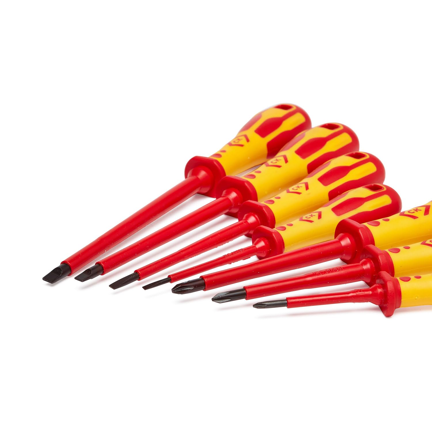 C.K T49192D DextroVDE - Set di 7 cacciaviti a taglio parallelo e PH