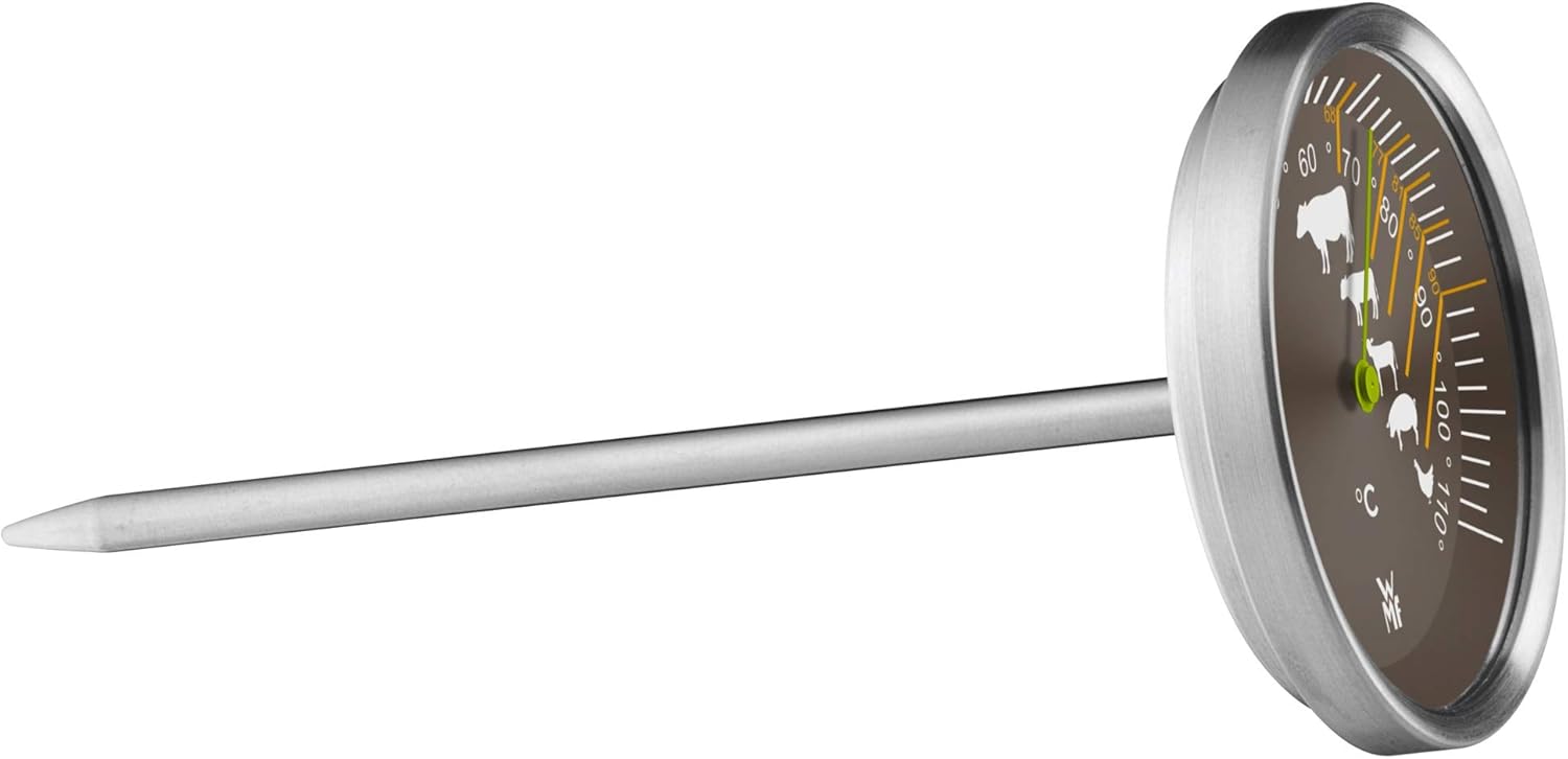 Review WMF Scala meat thermometer with gradations for the