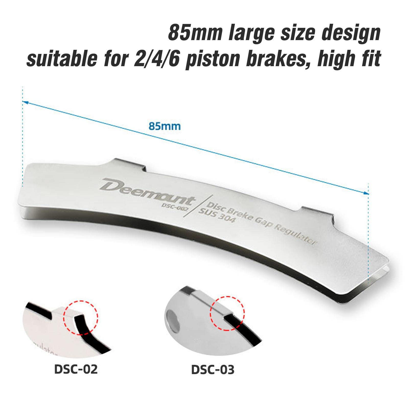 biccycle Disc Brake Pads - bikke Rotor Truing Fork | Brake Correction Brake Pads Gap Regulator | Rotor Centering Gap Setting Install Alignment Adjuster Regulator Tool