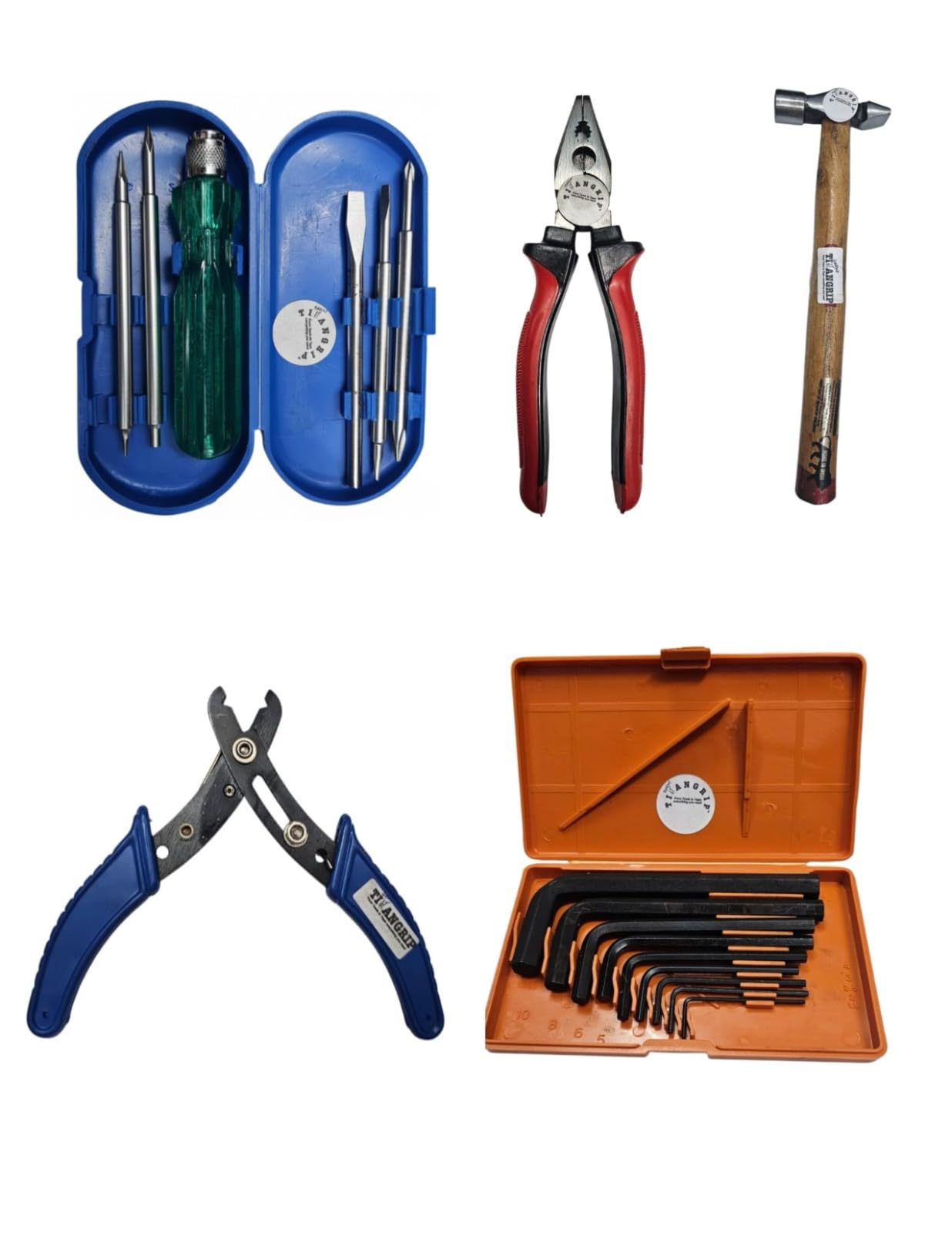 LUHMI ONESTEP & TIREGLOS セット Titangrip Professional Hand Tools Set with 8-Inch Combination
