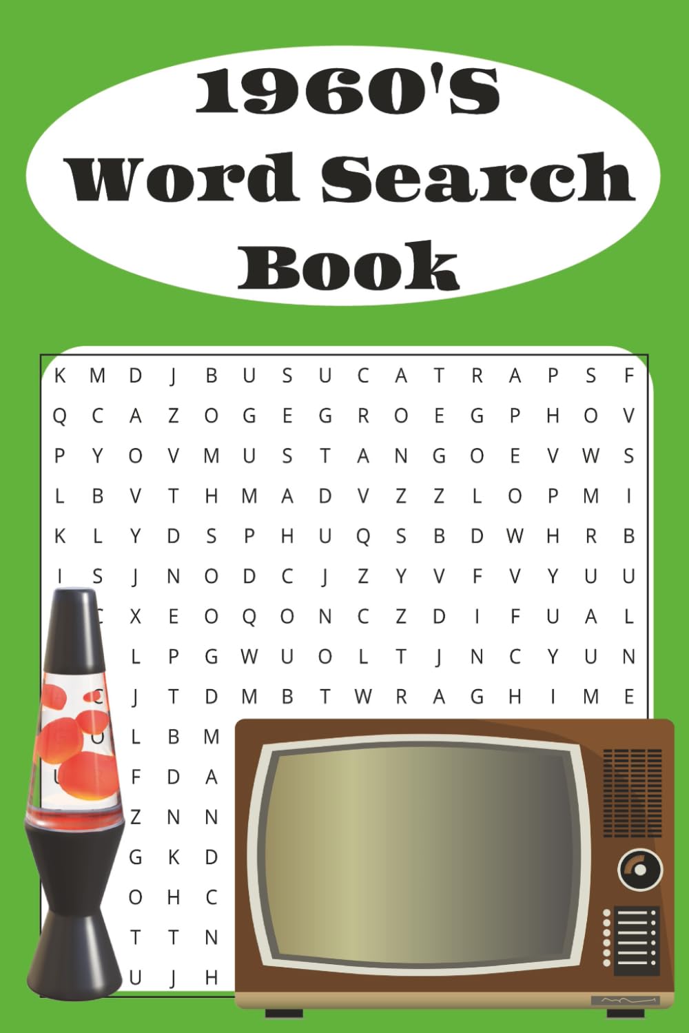 1960's Word search Book: Generation puzzles, travel game, generational gifts (Decades of Memories)