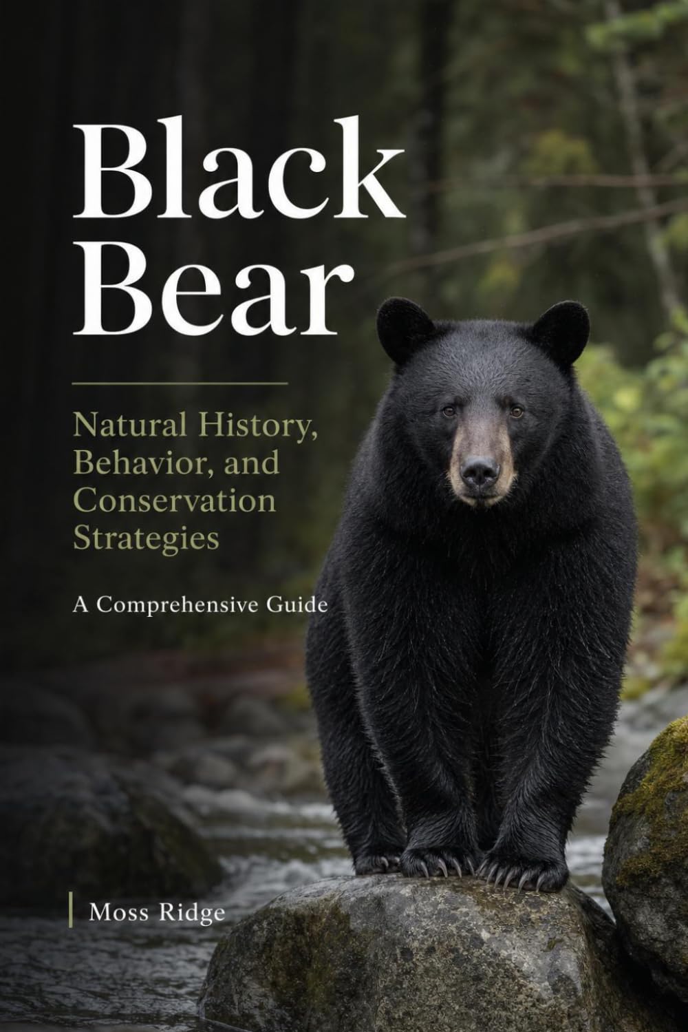 Black Bear: Natural History, Behavior, and Conservation Strategies.: A Comprehensive Guide