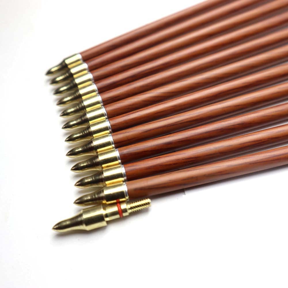 Diamètre Intérieur 6.2mm .244" Longueur Personnalisée Flèche Carbone 22-32 Pouces Spine 700 pour Entraînement Chasse avec Encoche Rotative pour Arc à Poulies et Arc Recurve Adulte Jeunesse 6/12/24pcs
