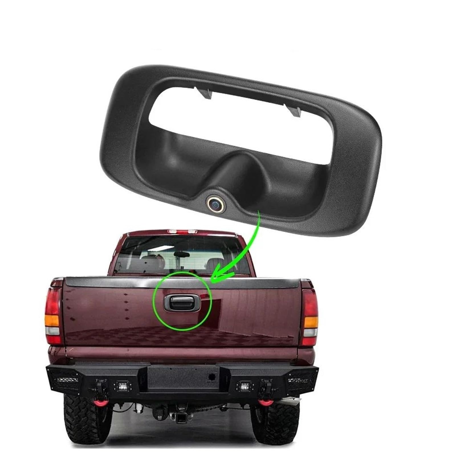 Cámara Marcha Atrás para GMC para Sierra 1500-3500