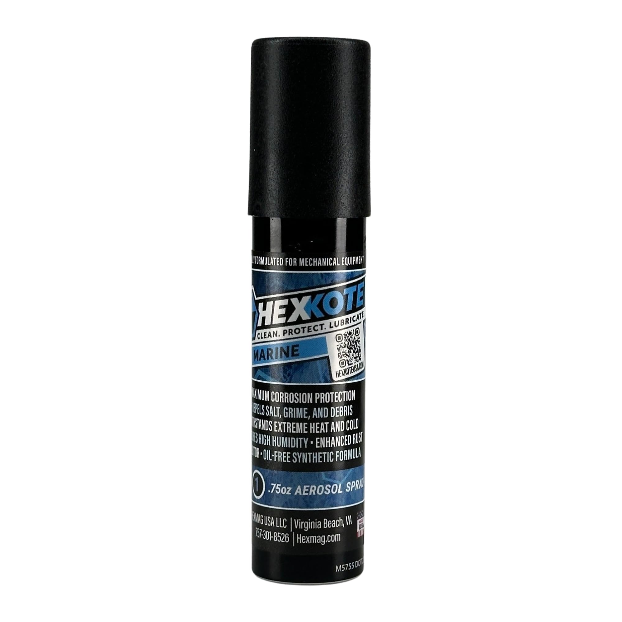 HEXKOTE Marine Boat Fishing Gear Dry Lubricant Aerosol Can, 0.75oz
