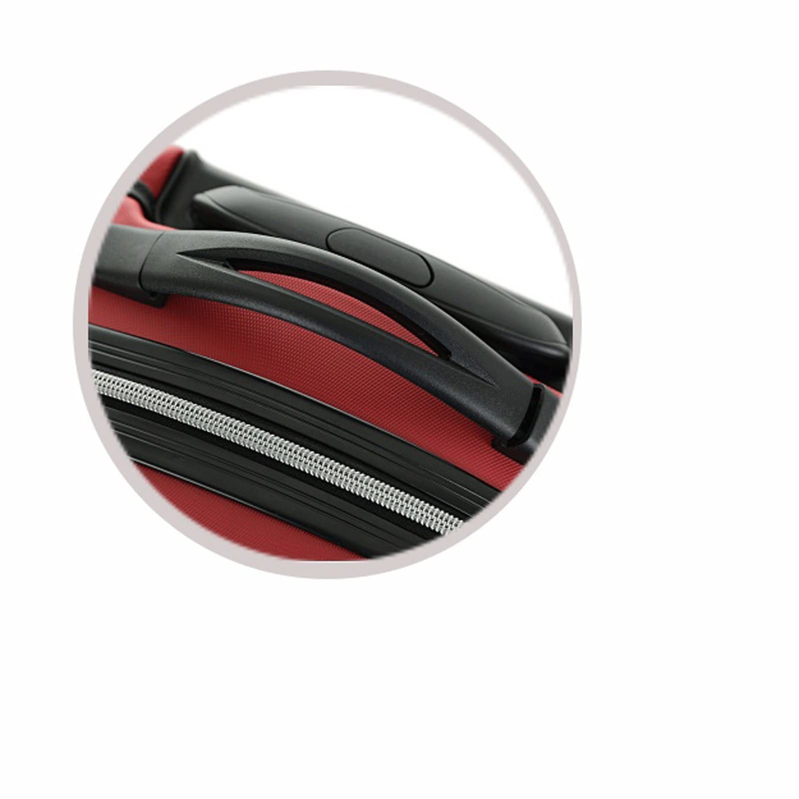 Estuche rígido Equipaje Maleta Redonda Estudiante Trompeta Luz Embarque Equipaje Contraseña Trolley Maleta Traje Mujer (Color : Black)