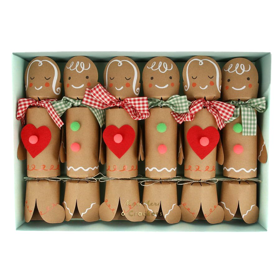 Meri MeriGingerbread Crackers 6-Piece Pack