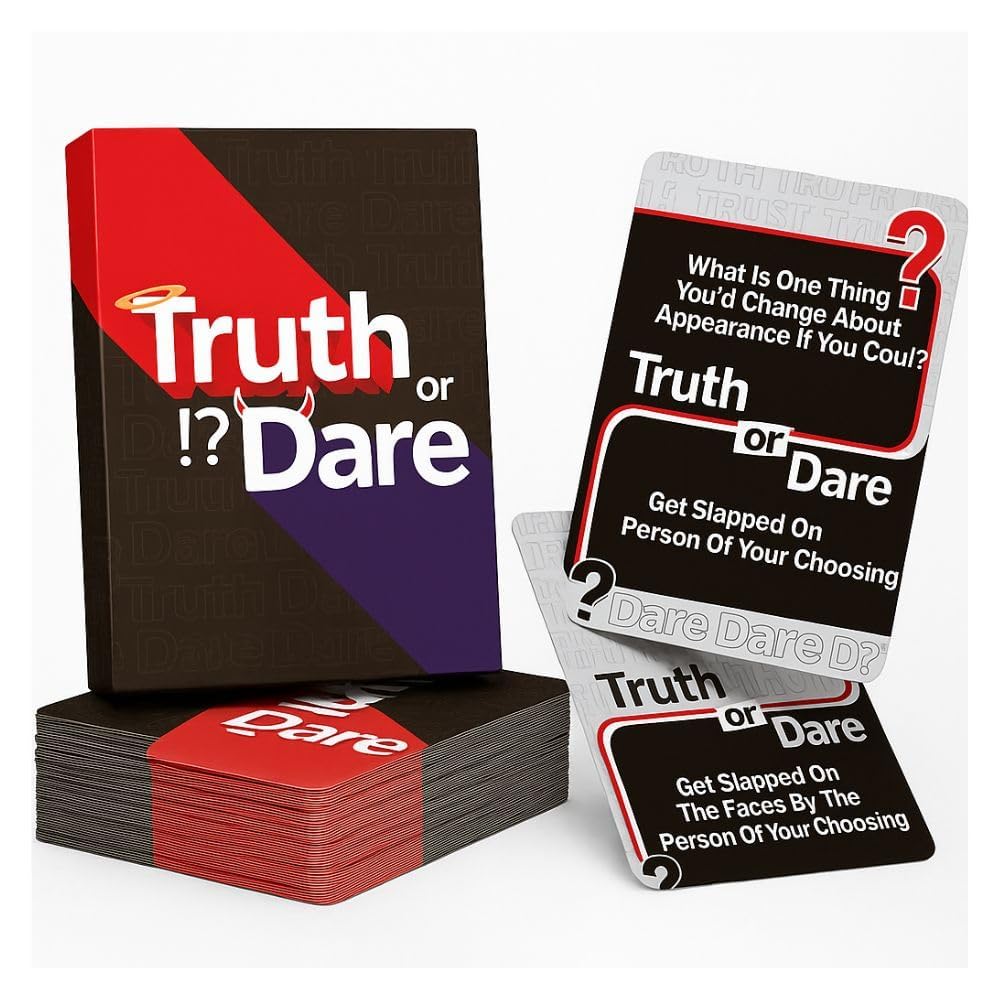 Truth or Dare Card Game – Party Fun for Teens & Adults -6 Truth or Dare Card Game – Party Fun for Teens & Adults -6