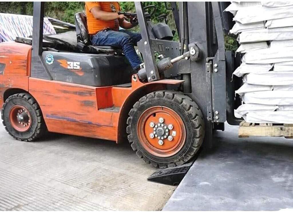 LINCYS Gumowa rampa do wózka inwalidzkiego, wysokość 15 cm, przenośna rampa wejściowa