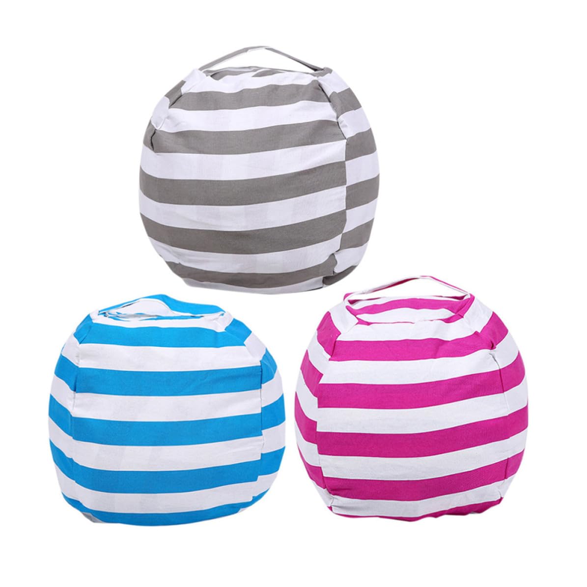 Bolsa de almacenamiento para juguetes de peluche contra el desorden en formato cojín