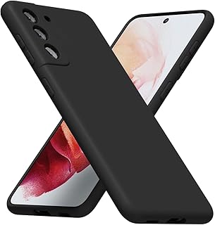 جراب حماية من السيليكون السائل بتغطية كاملة مضاد للصدمات ورفيع ومضاد للخدش مع بطانة ناعمة من المايكروفايبر متوافق مع موبايل سامسونج جالاكسي S25 الترا (لون أسود)