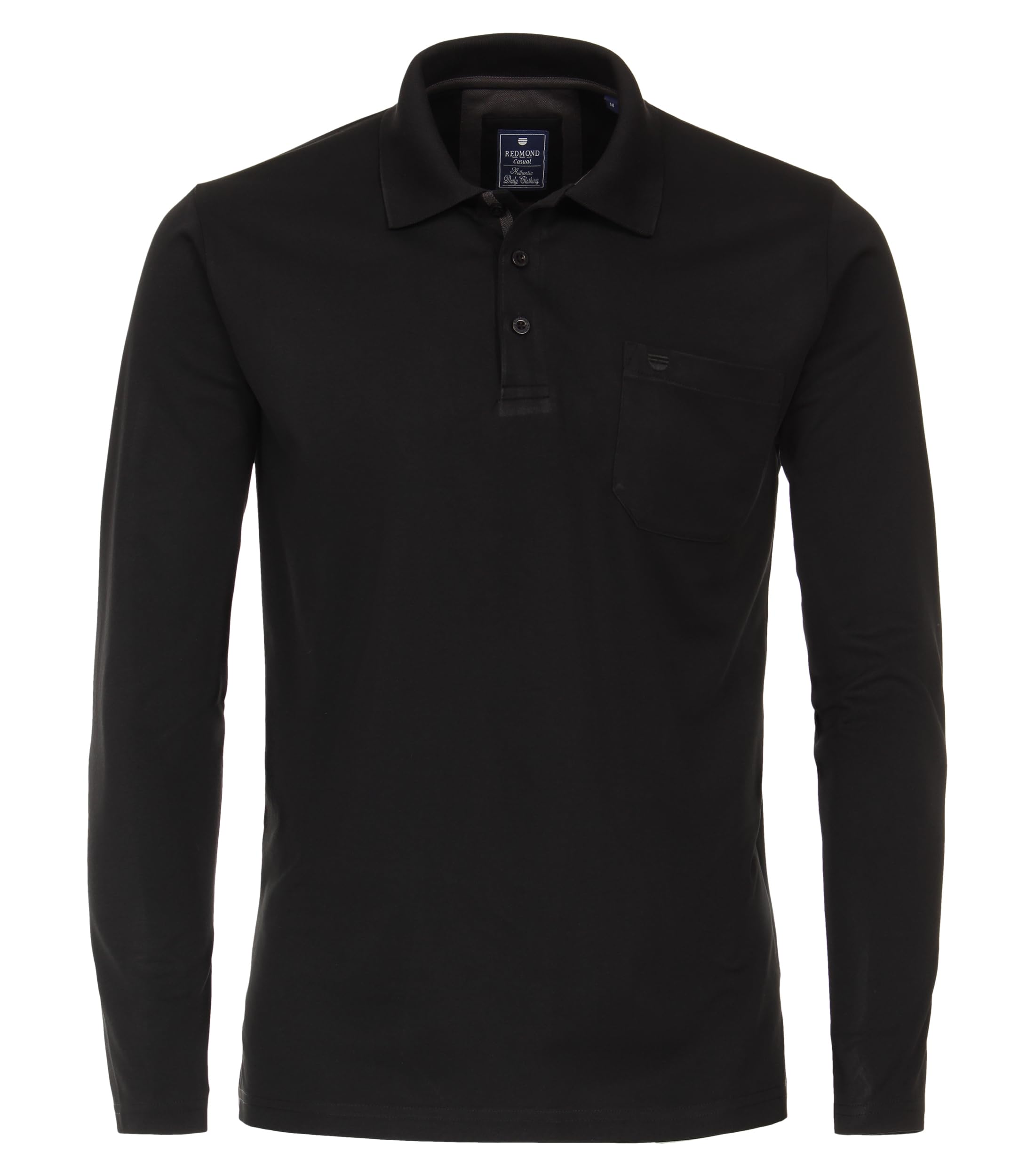 Redmond Polo-Shirt Langarm Uni nah
