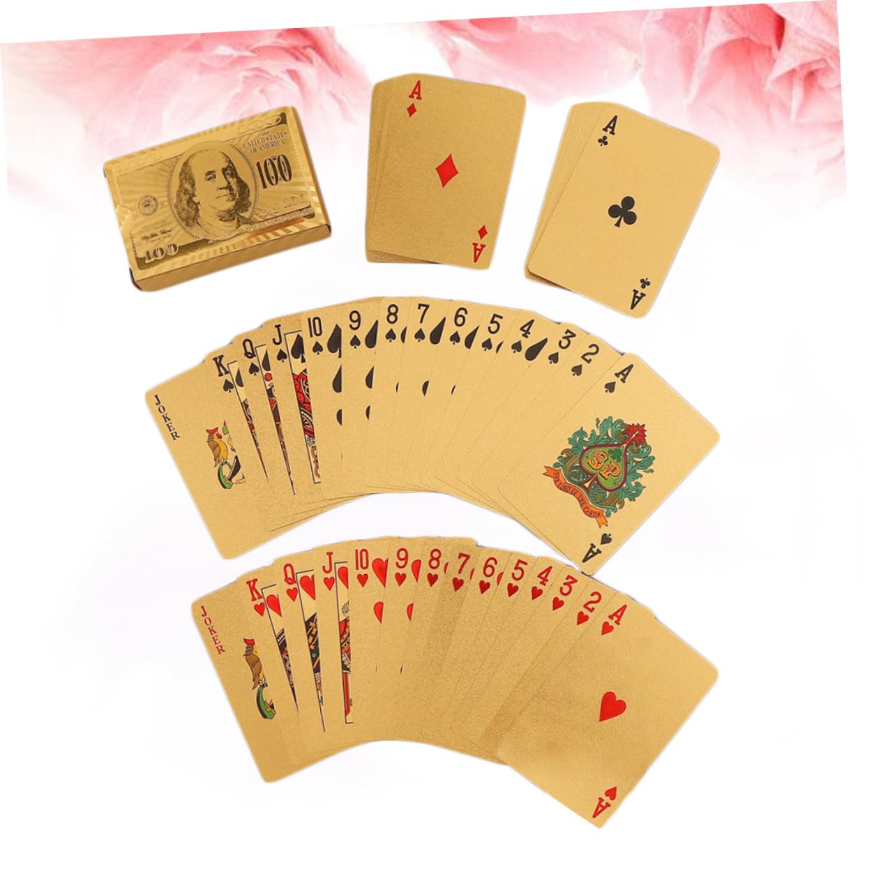 TOYANDONA 3sets Carte Da Poker Con Design Gioco Di Intrattenimento Per Casa e Ufficio Accessorio Divertente Per Serate Tra Amici
